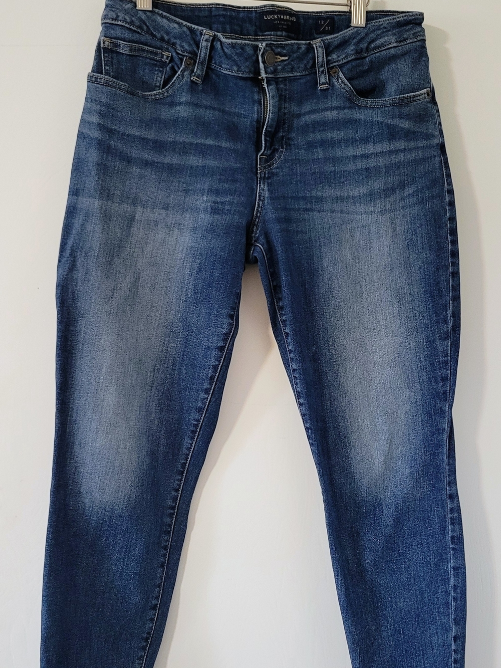 Lucky Brand Women's Dark Blue Slim Lollita Crop Jeans